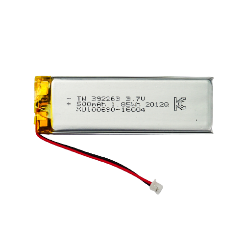 리튬폴리머 배터리 3.7V, 500mAh, KC 인증