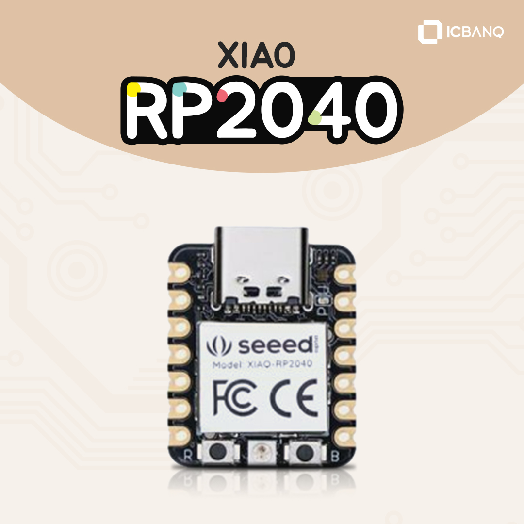 Seeed Studio XIAO RP2040 - Supports Arduino, MicroPython and CircuitPython