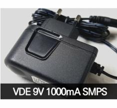 Wall-Mount Type 아답터 9V - 1000mA (1A)