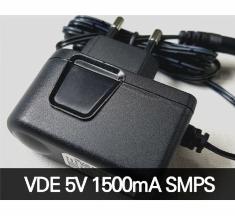 Wall-Mount Type 아답터 5V - 1500mA (1.5A)